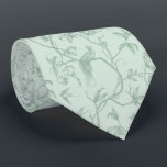 Journey to the Chateau Peacock Green Toile Neck Ti Tie<br><div class="desc">Products featuring the designs from Journey to the Chateau.</div>