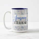 Journey to the Chateau Toile Pattern Mug
