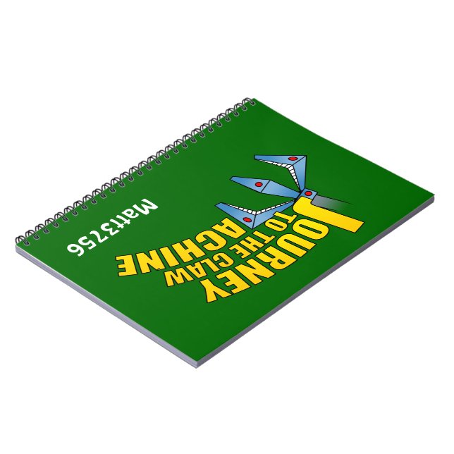 Journey to the Claw Notebook (Left Side)