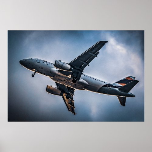 Journey to the Clouds Aviation Photography Poster