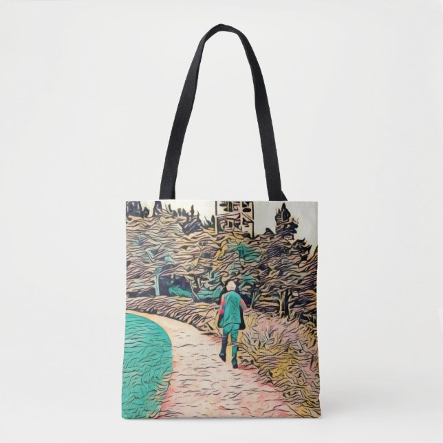 Journey To The Unknown Tote Bag (Front)