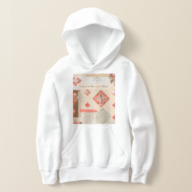 Journey & Warm Light – Kids Hoodie (Laydown)