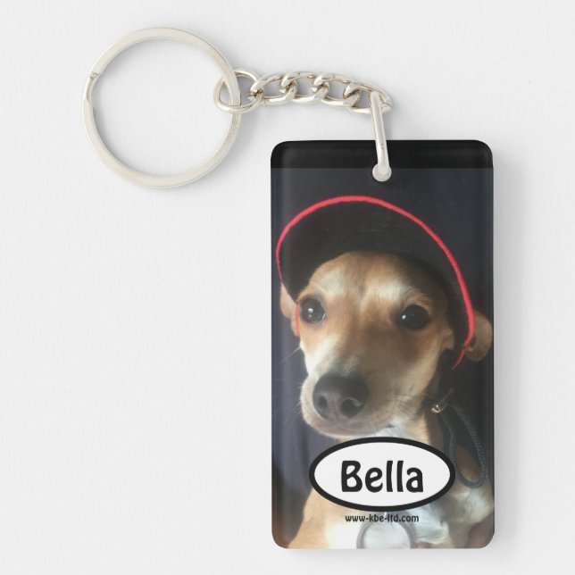 JOURNEY WITH A DOG - keychain (Front)