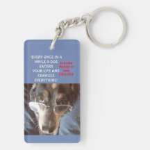 JOURNEY WITH A DOG - keychain