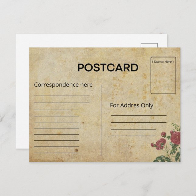 Journey with Our Postcards Where Every Image Tells (Front/Back)