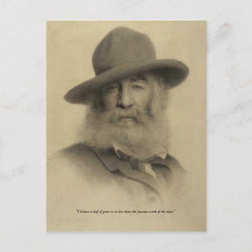 Journey_work of the Stars Walt Whitman Postcard