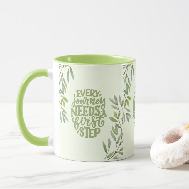 Journey's Begin Mug (With Donut)