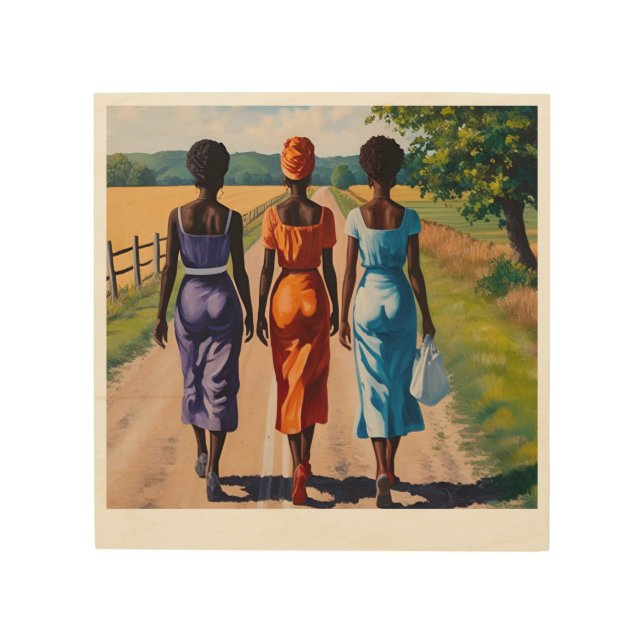 Journeys in Rhythm Wood Wall Art (Front)