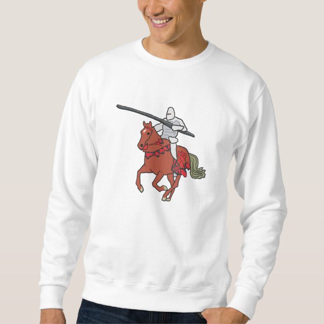 Jousting Knight Sweatshirt (Front)