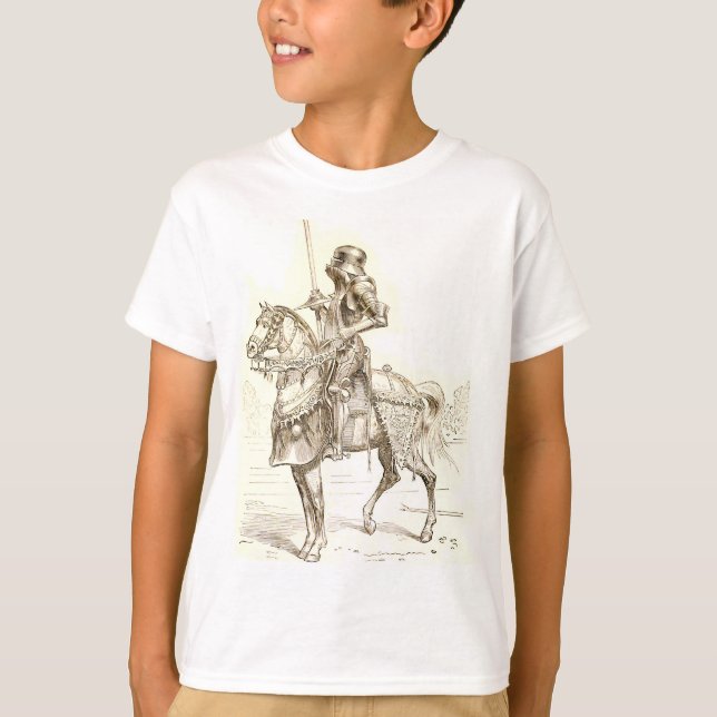 Jousting Knight T-Shirt (Front)