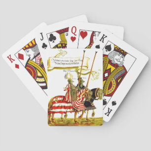 "Jousting" Poker Cards