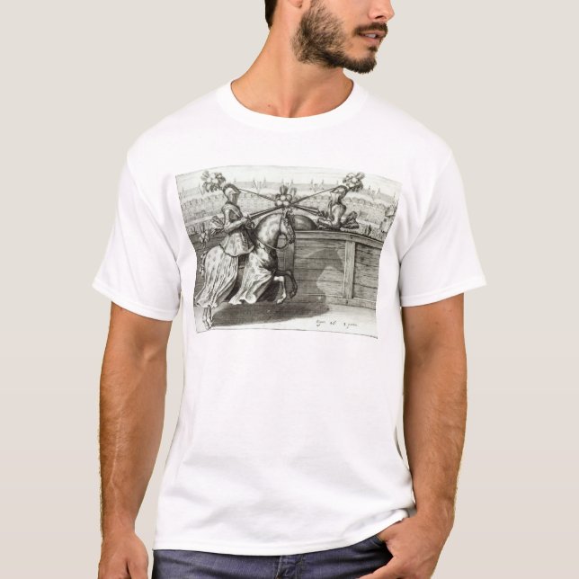 Jousting Tournament in a square T-Shirt (Front)