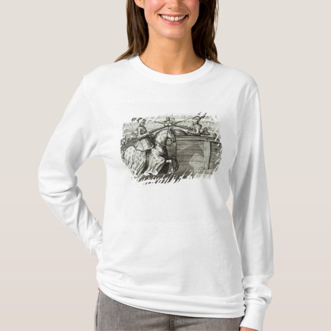 Jousting Tournament in a square T-Shirt (Front)