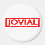 Jovial Stamp Magnet