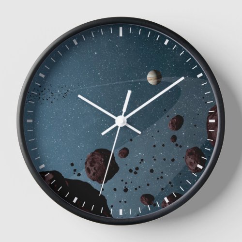 Jovian Trojans Asteroids Clock
