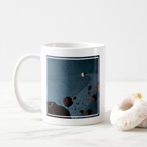 Jovian Trojans Asteroids Coffee Mug