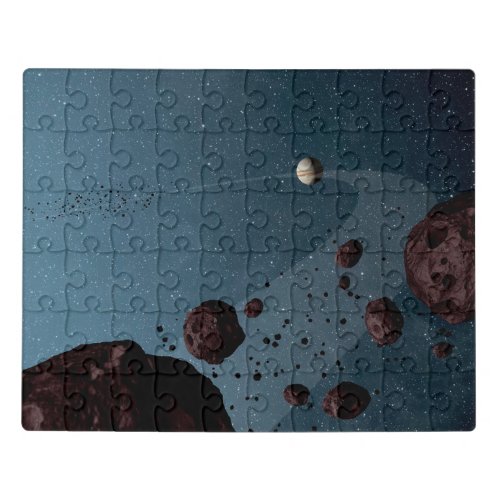 Jovian Trojans Asteroids Jigsaw Puzzle