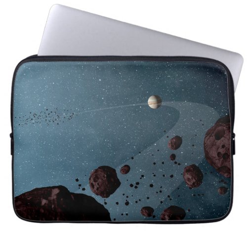 Jovian Trojans Asteroids Laptop Sleeve