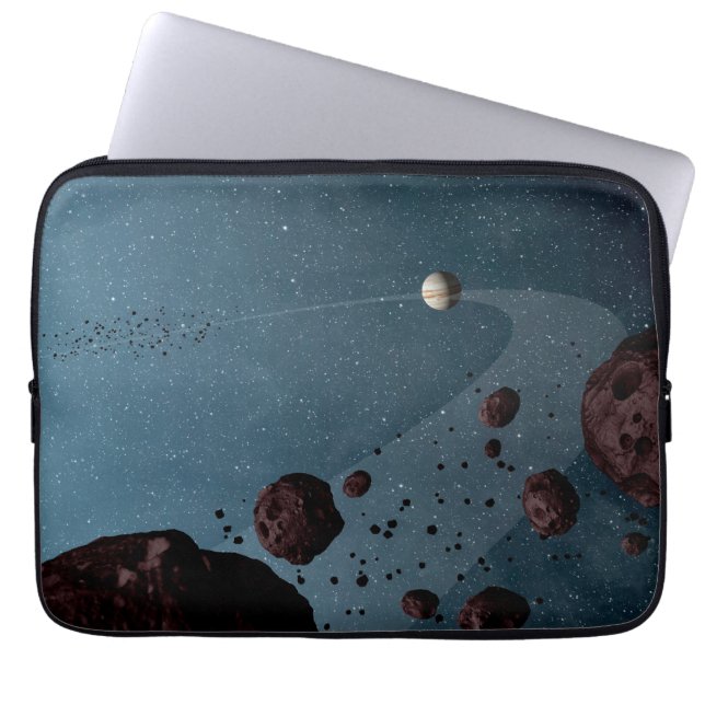 Jovian Trojans Asteroids. Laptop Sleeve (Front)