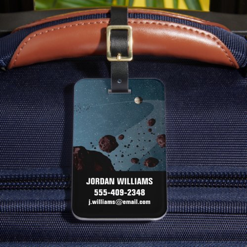 Jovian Trojans Asteroids Luggage Tag