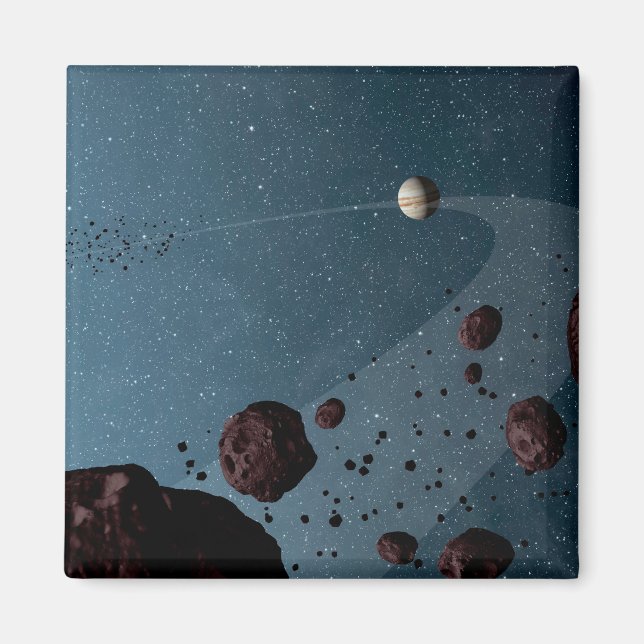 Jovian Trojans Asteroids. Magnet (Front)