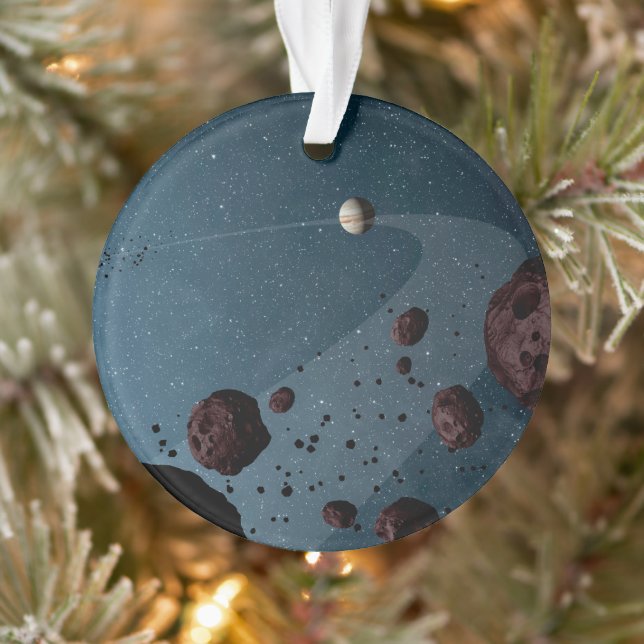 Jovian Trojans Asteroids. Ornament (Tree)