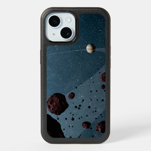 Jovian Trojans Asteroids iPhone 15 Case