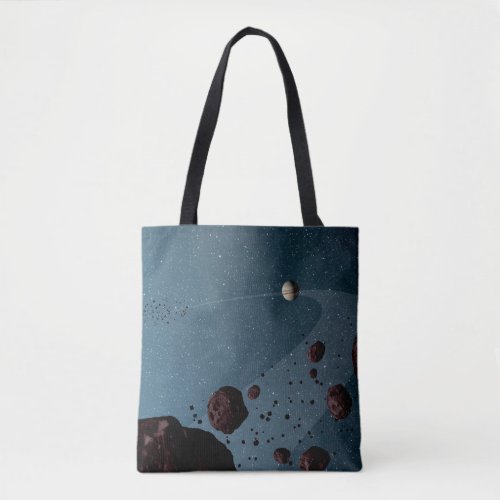 Jovian Trojans Asteroids Tote Bag