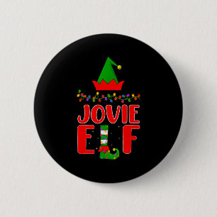 Jovie Elf Matching Family Lighting Christmas  Button