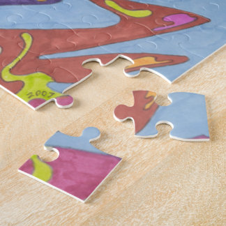 "Joy" Abstract Art Jigsaw Puzzle