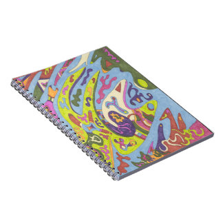 "Joy" Abstract Art Notebook