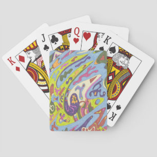 "Joy" Abstract Art Poker Cards