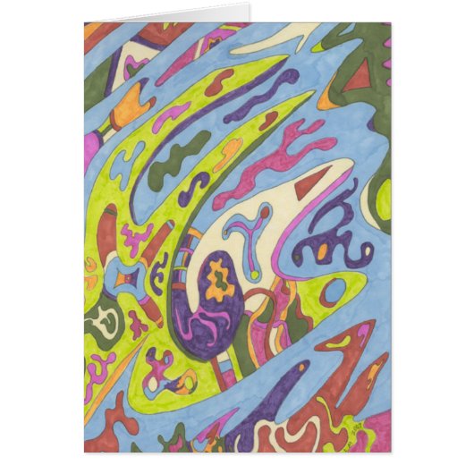 Joy, abstract cards (Front)