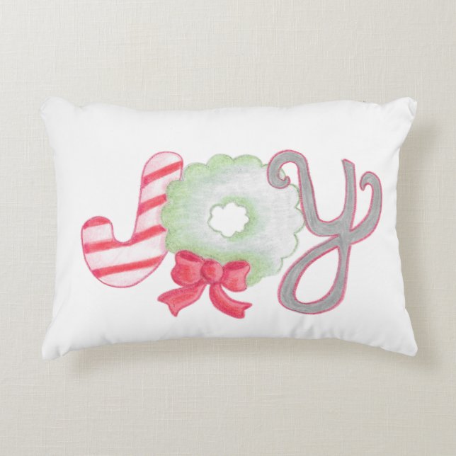 Joy Accent Pillow (Front)