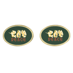 Joy And Peace Cufflinks