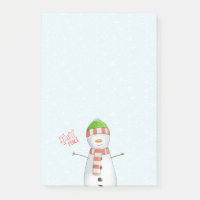 Joy and Peace | Cute Snowman Christmas