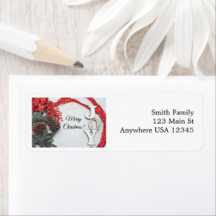 Joy and Ribbon Holiday Collection Label