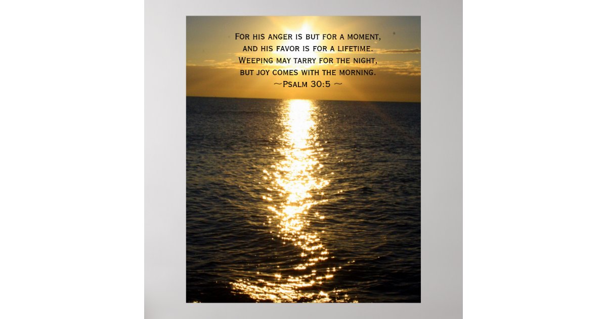 Joy Bible Verse Christian Sunrise quote Poster | Zazzle.com
