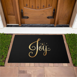 Holiday Joy Door Mat