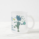 JOY / BODY BY PICKLEBALL GLASS COFFEE MUG<br><div class="desc">JOY / BODY BY PICKLEBALL GLASS COFFEE MUG Festive colorful fun design to celebrate the pickleball joyful spirit! Holiday Gift Christmas Kwanzaa Hanukkah Birthday Father's Day Mother's Day and more! Celebrate those with a passion for Pickleball! Your choice of background colors. Look for EDIT DESIGN Easy to personalize and/or transfer...</div>