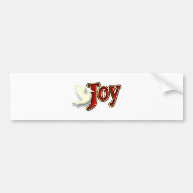 Joy Bumper Sticker (Front)