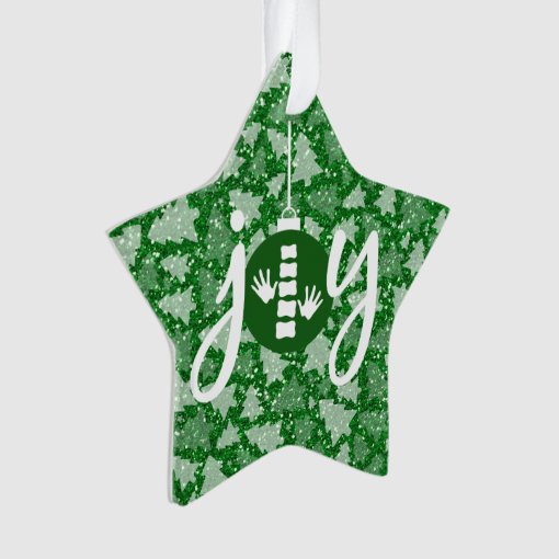JOY Chiropractic/Chiropractor Christmas Ornament Zazzle