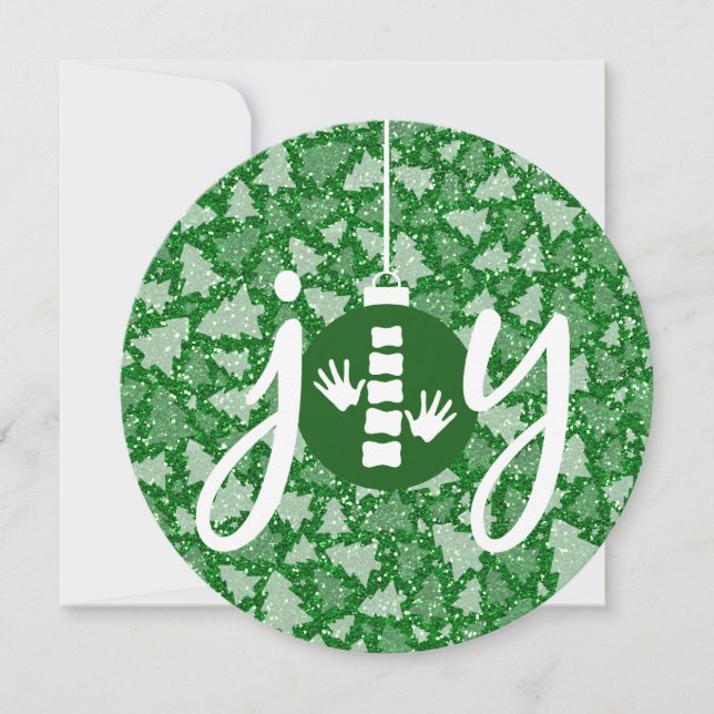 JOY Chiropractic Flat Holiday Christmas Cards (Front)