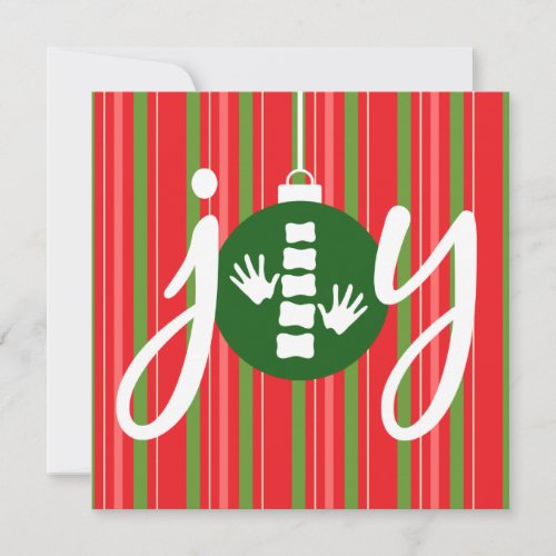 JOY Chiropractic Flat Holiday Christmas Cards