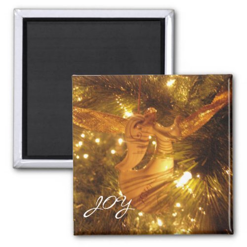 Joy Christmas Angel Magnet