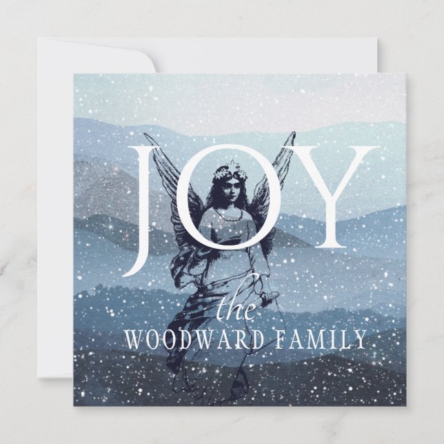 Joy Christmas Card (Front)