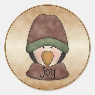 Joy Classic Round Sticker