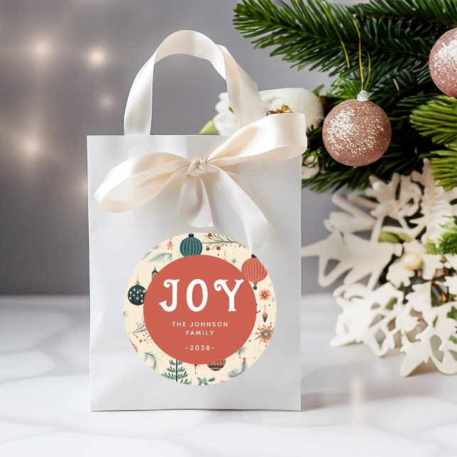 JOY   CLASSIC ROUND STICKER (Creator Uploaded)