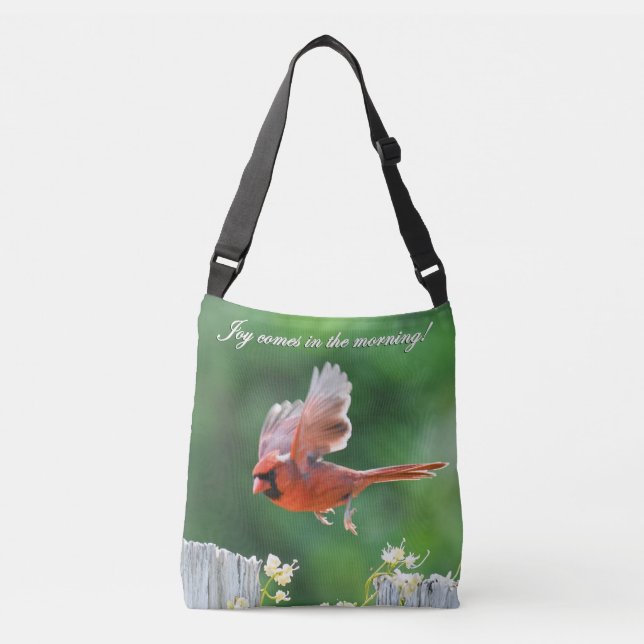 Joy Comes in the Morning Crossbody Bag (Front)