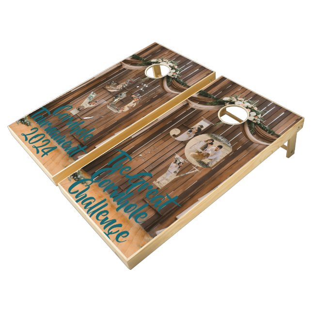 Joy Cornhole Set (Angled)